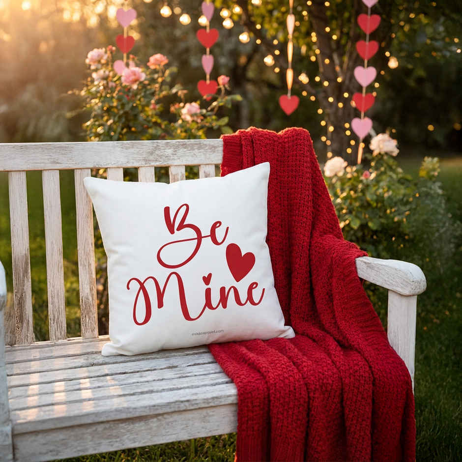 Be Mine Cushion | Assorted Design | Mad Over Prints