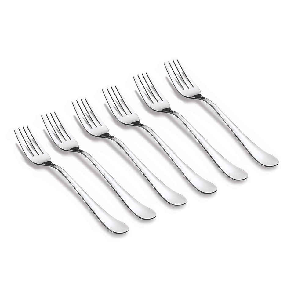 Classic Essentials Table Fork 18 Cm Stainless Steel Dinner Fork Set Pack of 6