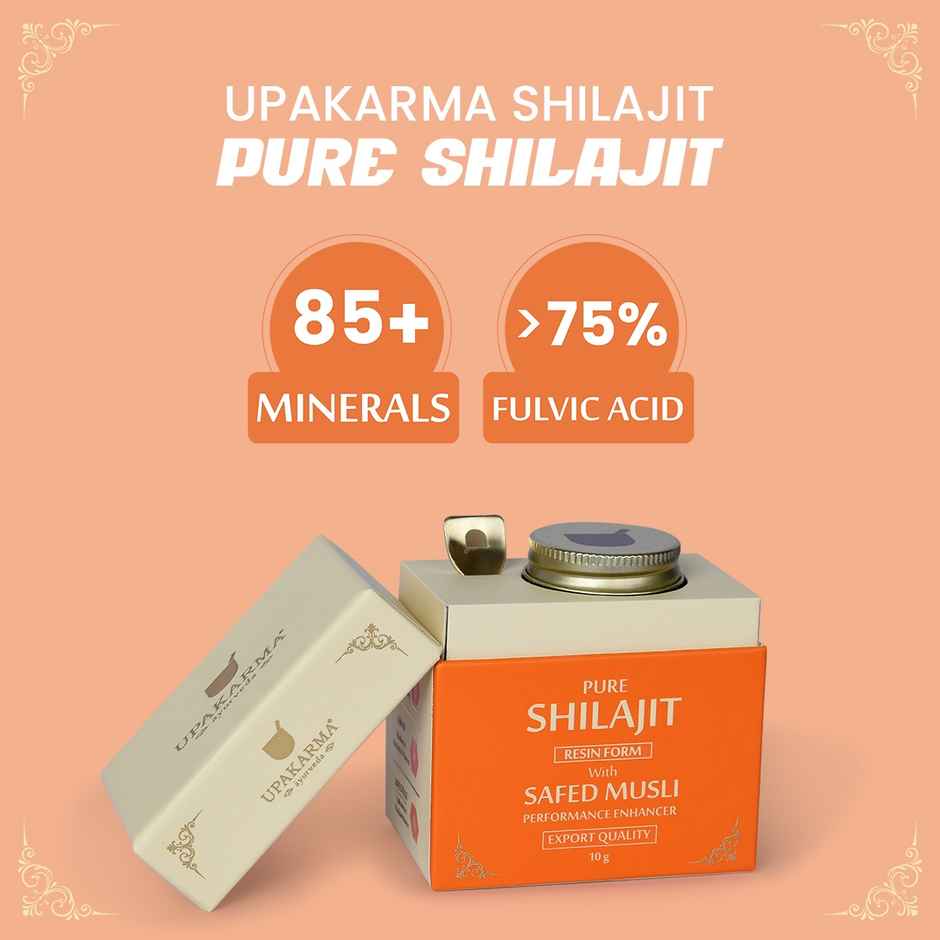 Upakarma Pure Shilajit Resin With Safed Musli