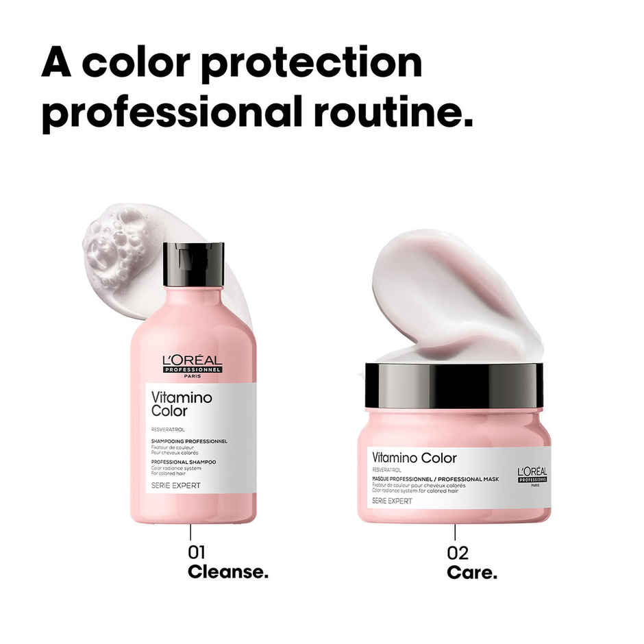 L’Oréal Professionnel Vitamino Color Shampoo for Color Protection With Resveratrol