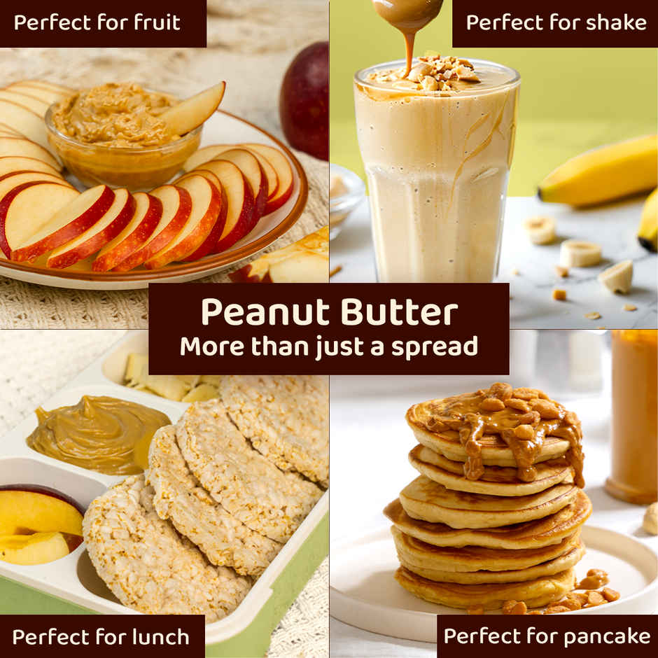 Sundrop Peanut Butter Natural | Crunchy | With 28% Protein