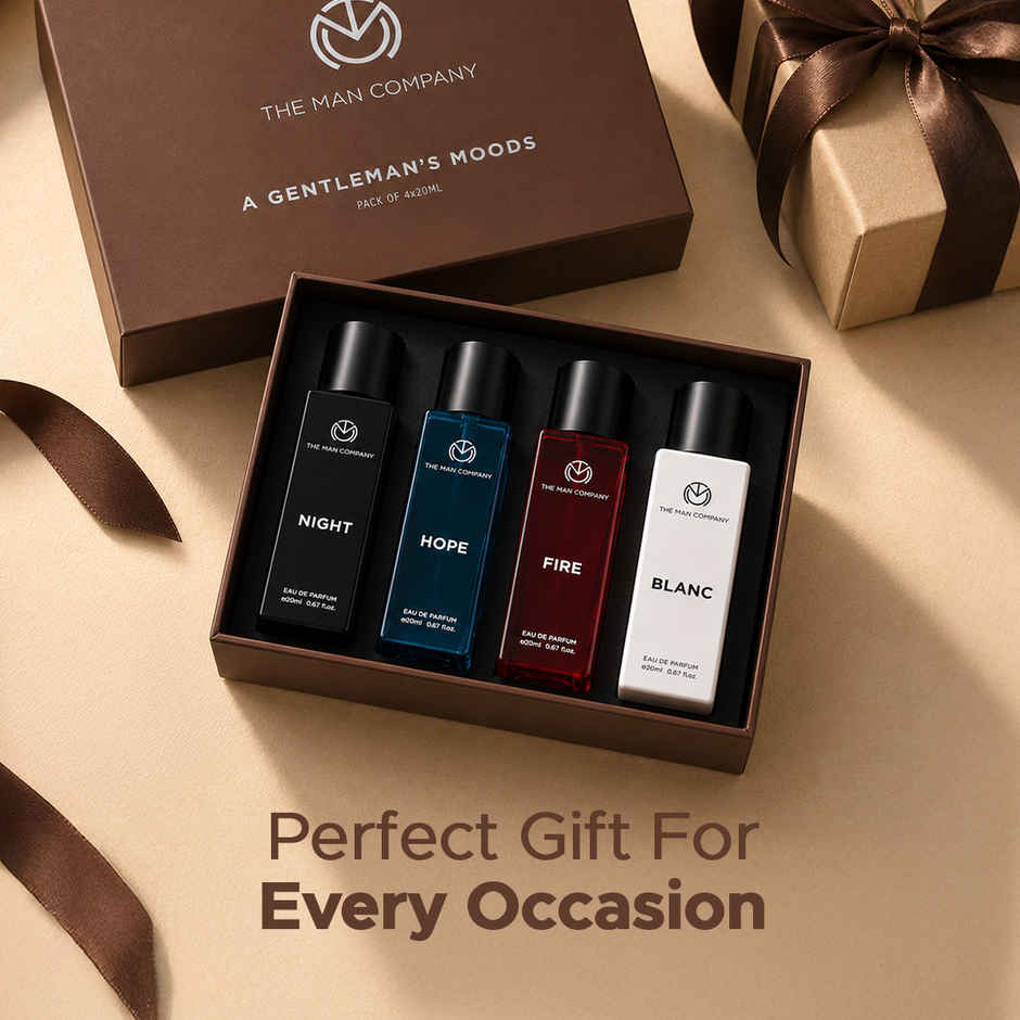 The Man Company Men's Luxury Perfume Gift Set - specially curated gentleman's moods