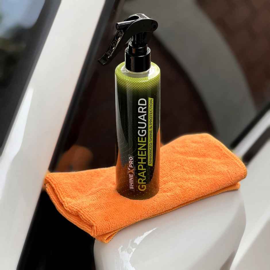 ShineXPro DIY Graphene Coating For Car | Hydrophobic | Extreme Gloss | Slickness & UV Protection