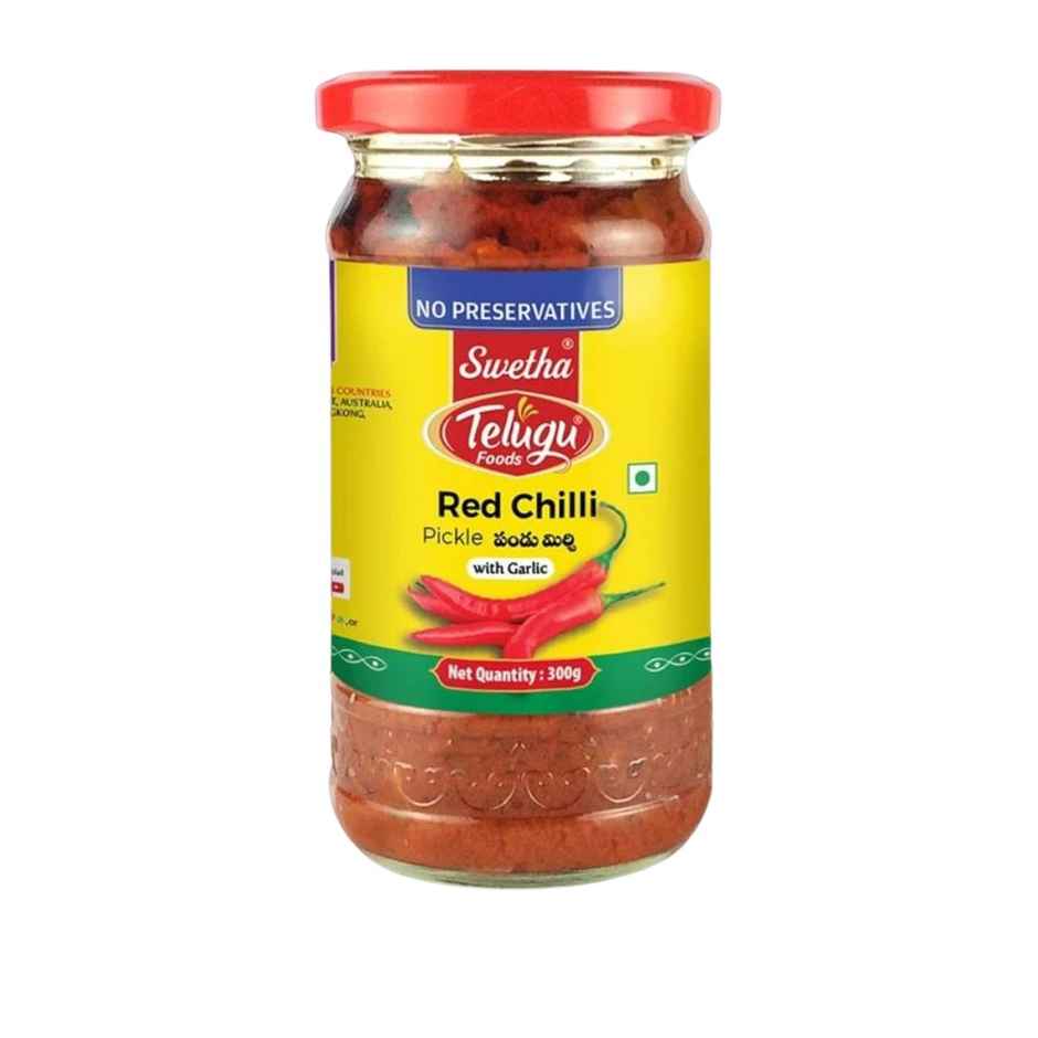 Swetha Telugu Foods Red Chilli Pickle