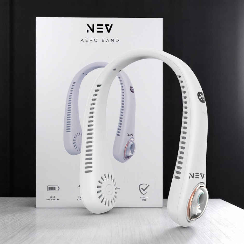 Nev Aero Band, Portable Neck Handsfree Fan