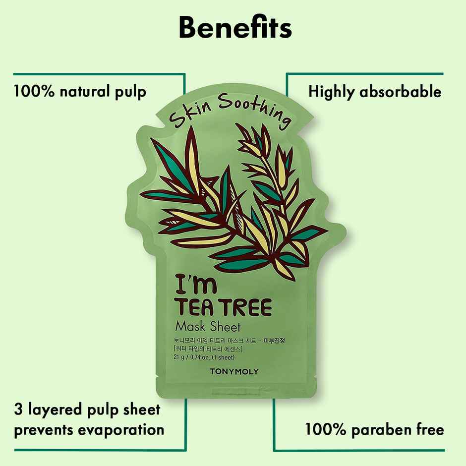 Tonymoly I'm Tea Tree Sheet Mask
