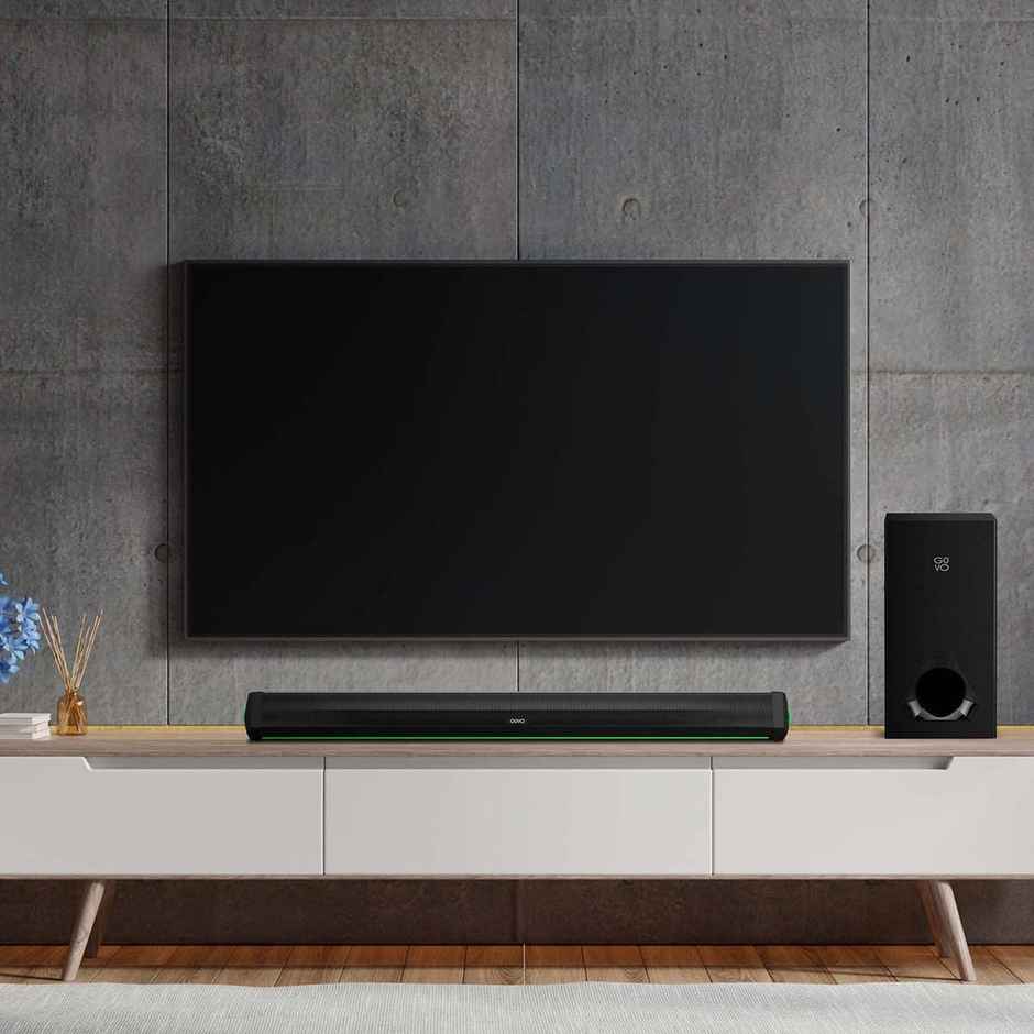 Govo Gosurround 900 | 200W Soundbar (Platinum Black)