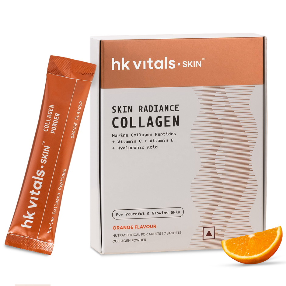 hk vitals Skin Radiance Marine Collagen Supplement Orange Pack of 7