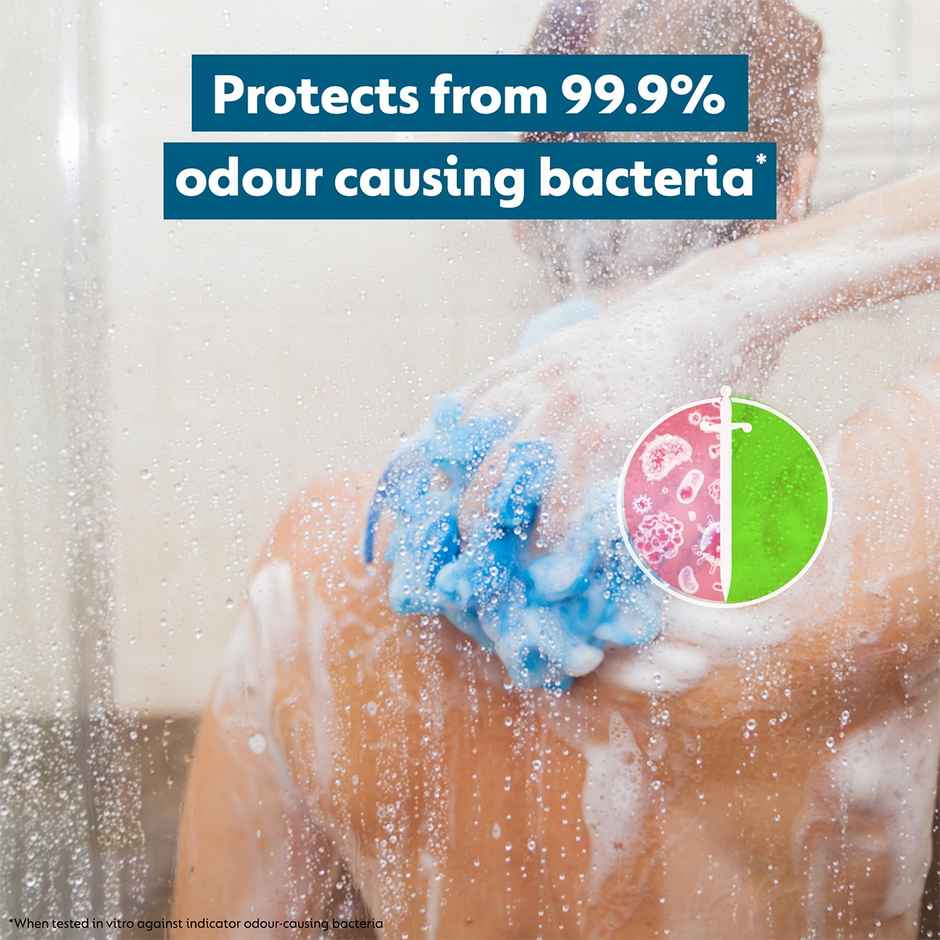 Dettol Icy Cool Body Wash & Shower Gel Bottle with Salicylic Acid for Men | Long Lasting Freshness