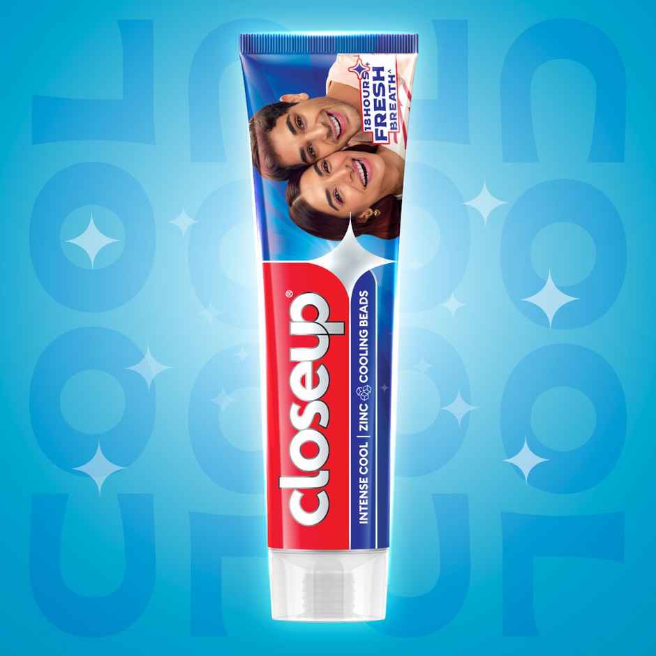Closeup Intense Cool Gel Toothpaste for Long Lasting Fresh Breath