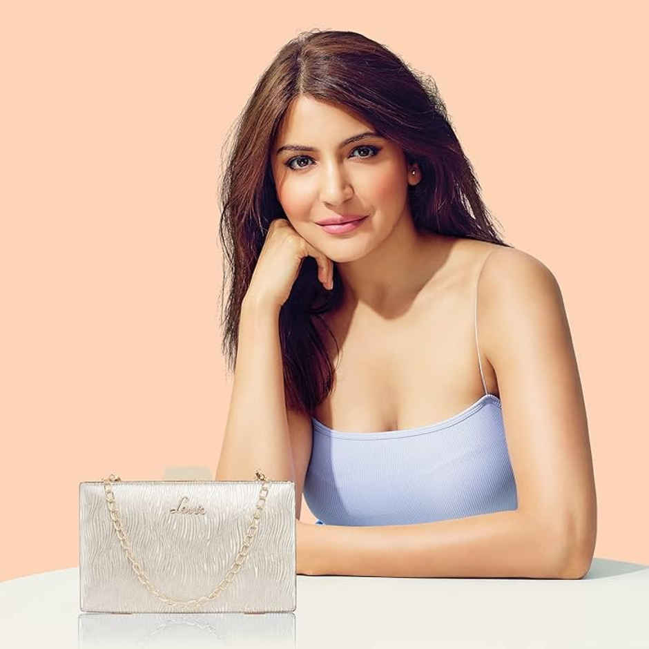 Lavie Women's Glitz Framed Clutch | Gold