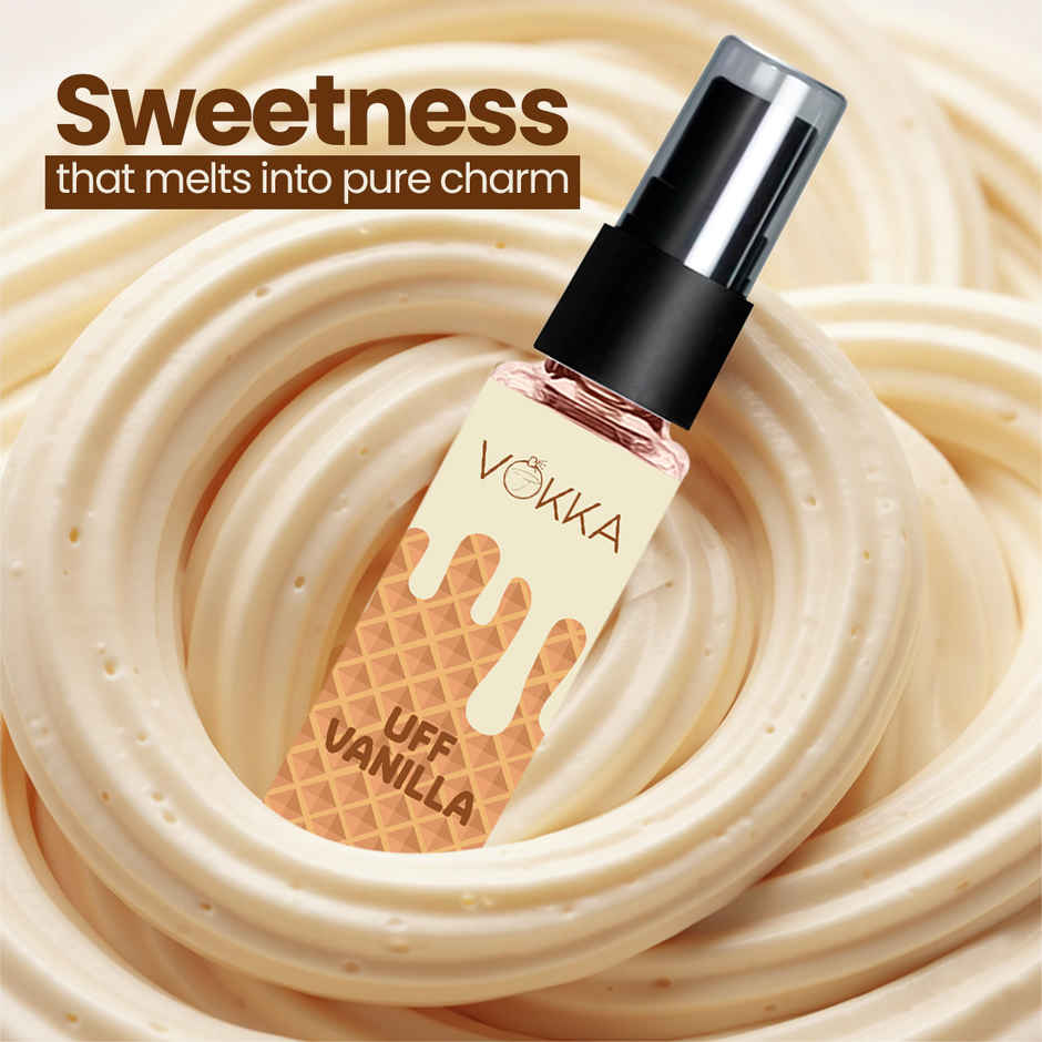 Vokka Pocket Perfume Uff Vanilla 8ml Luxury Eau De Parfum for Women
