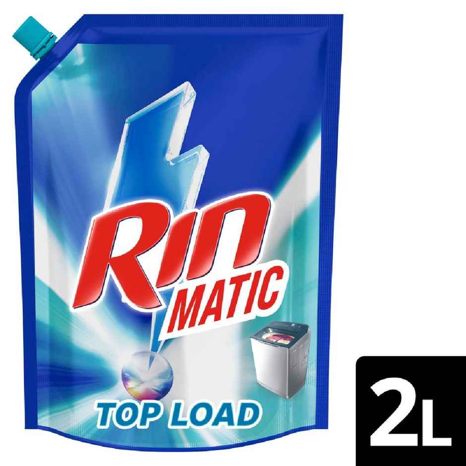 Rin Matic Top Load Detergent Liquid | Pouch