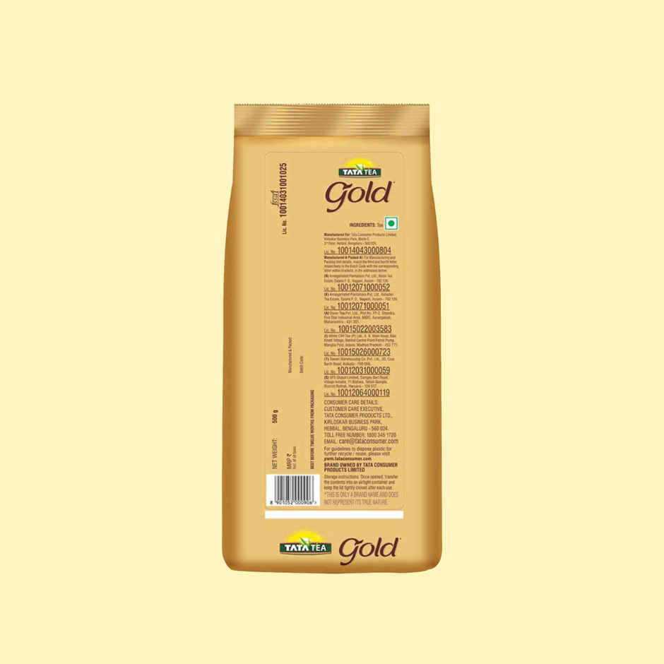 Tata Tea Gold with 15% Long Leaves