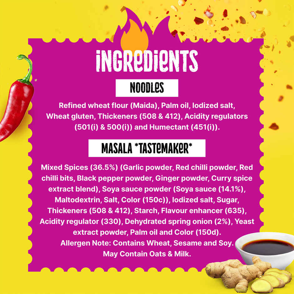 MAGGI Spicy Manchurian Noodles, Easy-to-Cook Snack