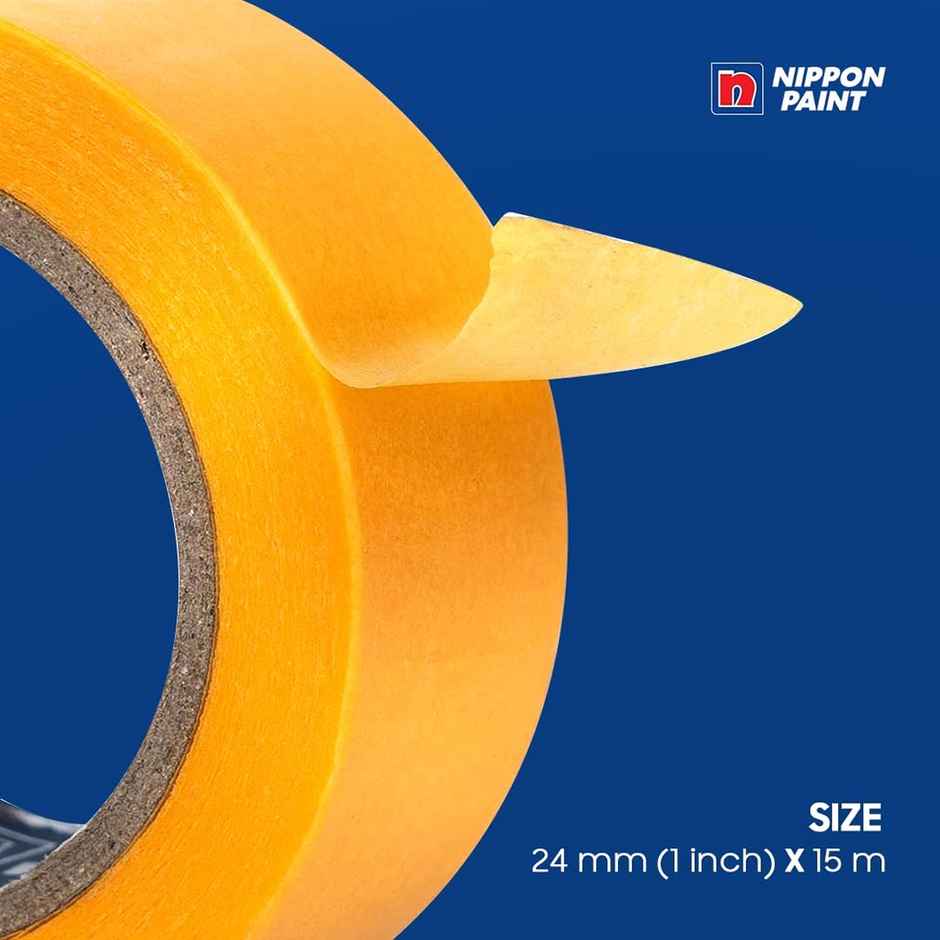 Nippon Paint Painter Tape with Drop Sheet 240cm (1 Pc) | Easy & Mess-Free Protection