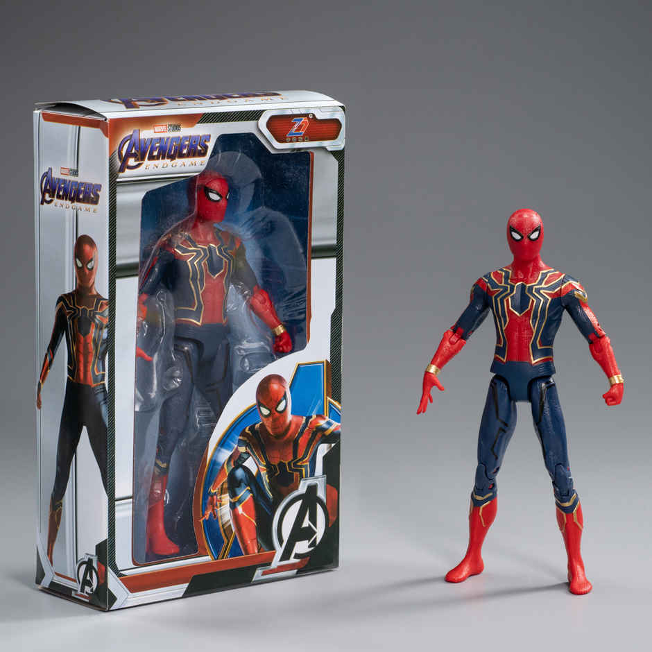 Striders Licensed Marvel Iron Spiderman Action Figure Toy | 7 inch