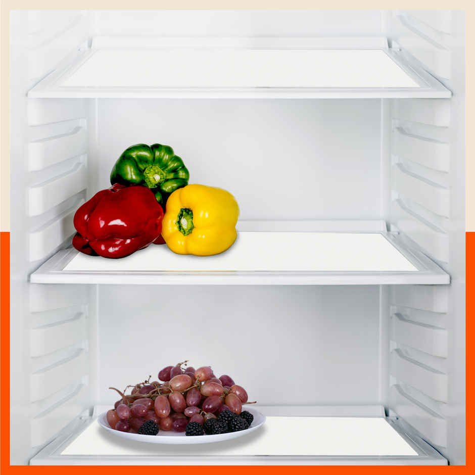 Bathla Shelf Liner | 45cm x 3 m | Multipurpose, Reusable, Washable, Temperature Resistant | White