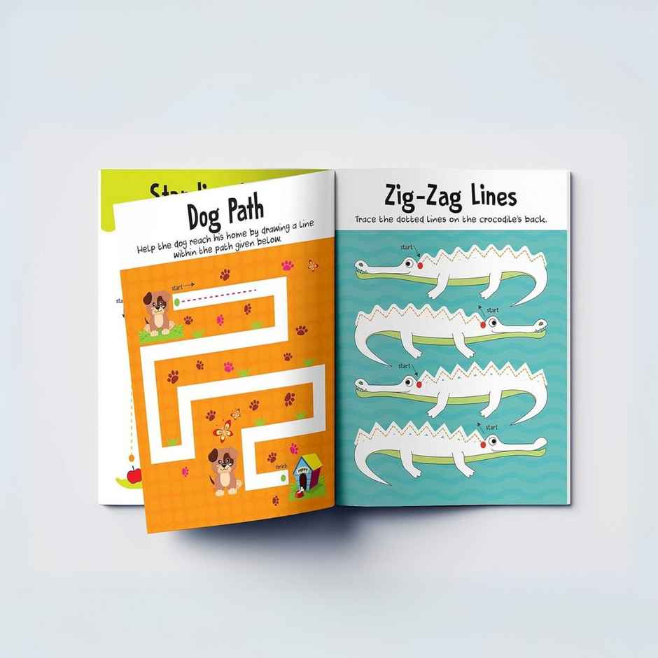 Line Tracing Patterns- Practice Drawing and Tracing Lines and Patterns