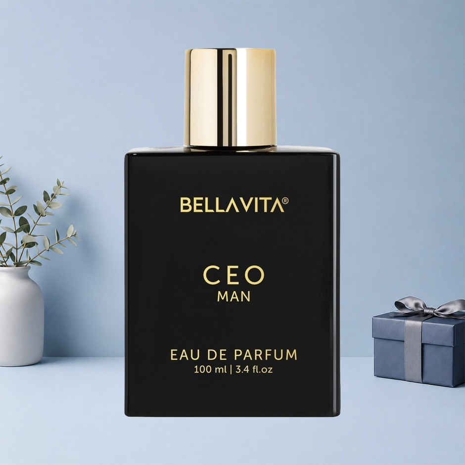 Palmolive Iris & Ylang Ylang Essential Oil Aroma Absolute Relax, Moisturizing Body Wash (750ml) & Bella Vita Organic Ceo Man Eau De Parfum For Men Long-Lasting Hints Of Lemon And Sugar (100ml) Combo