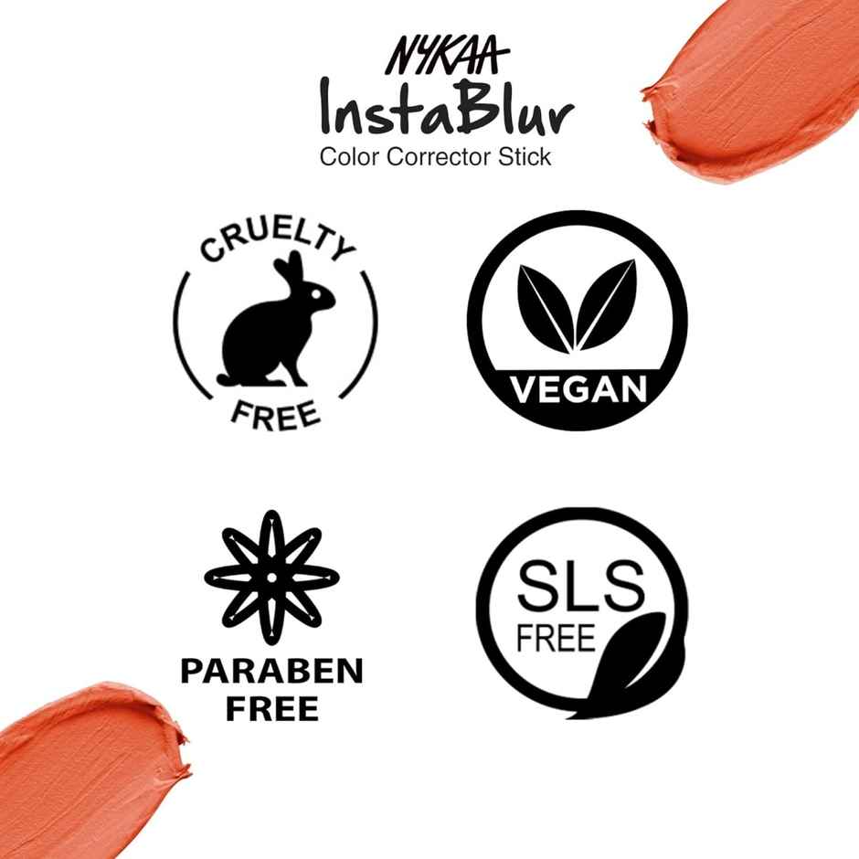 Nykaa Instablur Color Corrector Stick - Orange