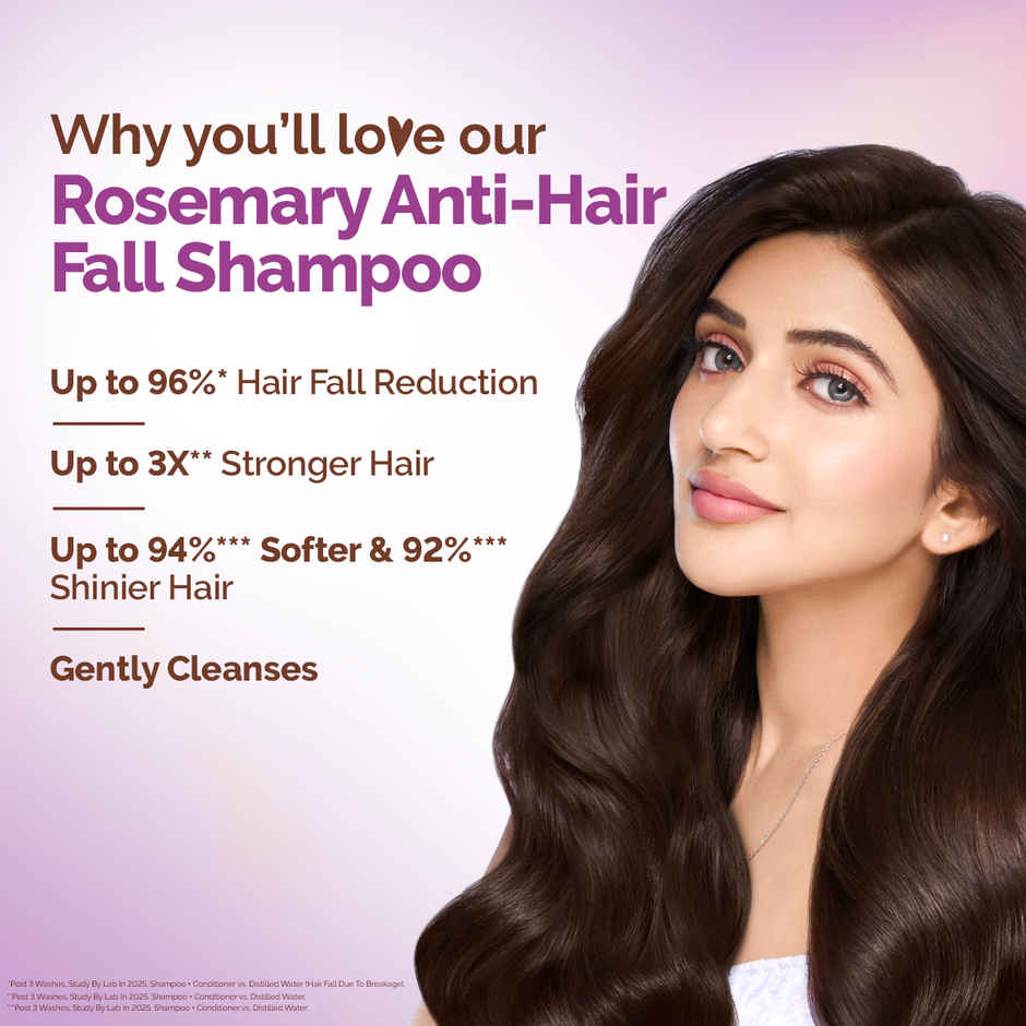 Mamaearth Rosemary Anti-Hair Fall Shampoo With Rosemary & Methi Dana | Hard Water Protection