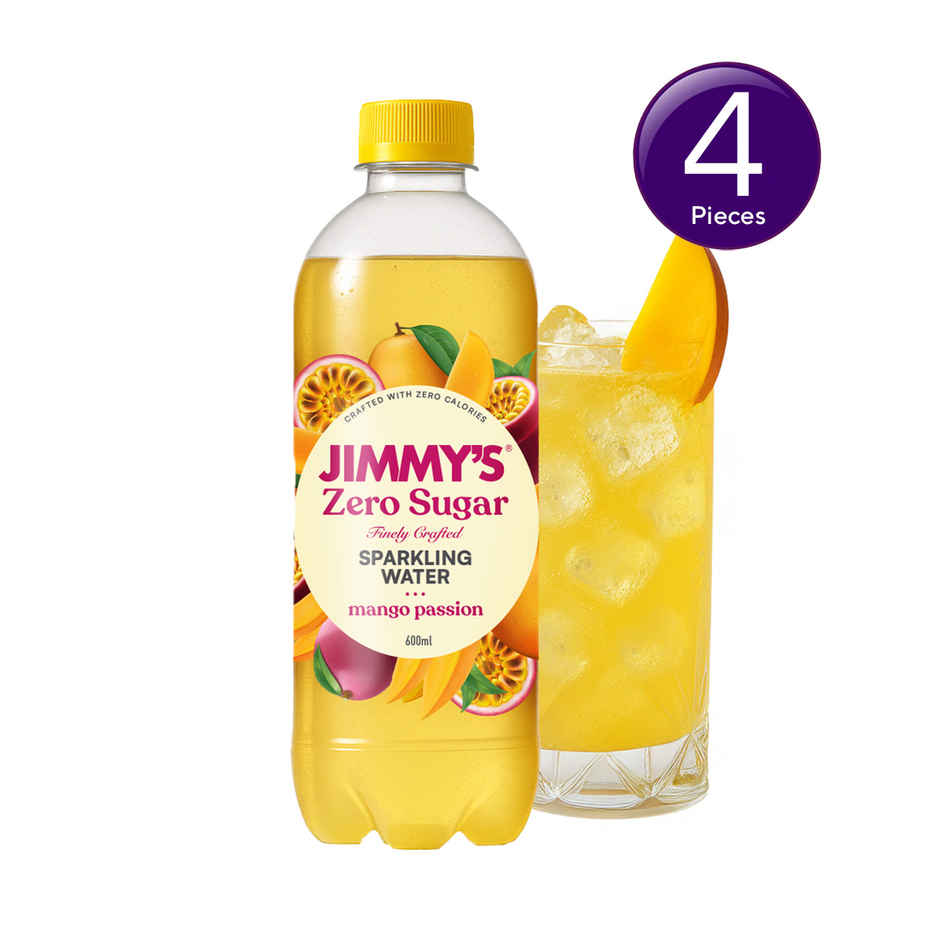 Jimmy's Zero Sugar Mango passion Sparkling Water Combo 