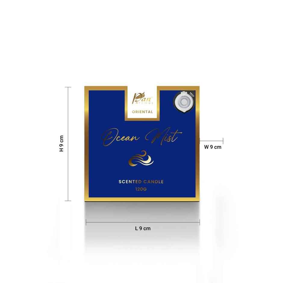 Pan Aromas Oriental Scented Candle | Ocean Mist