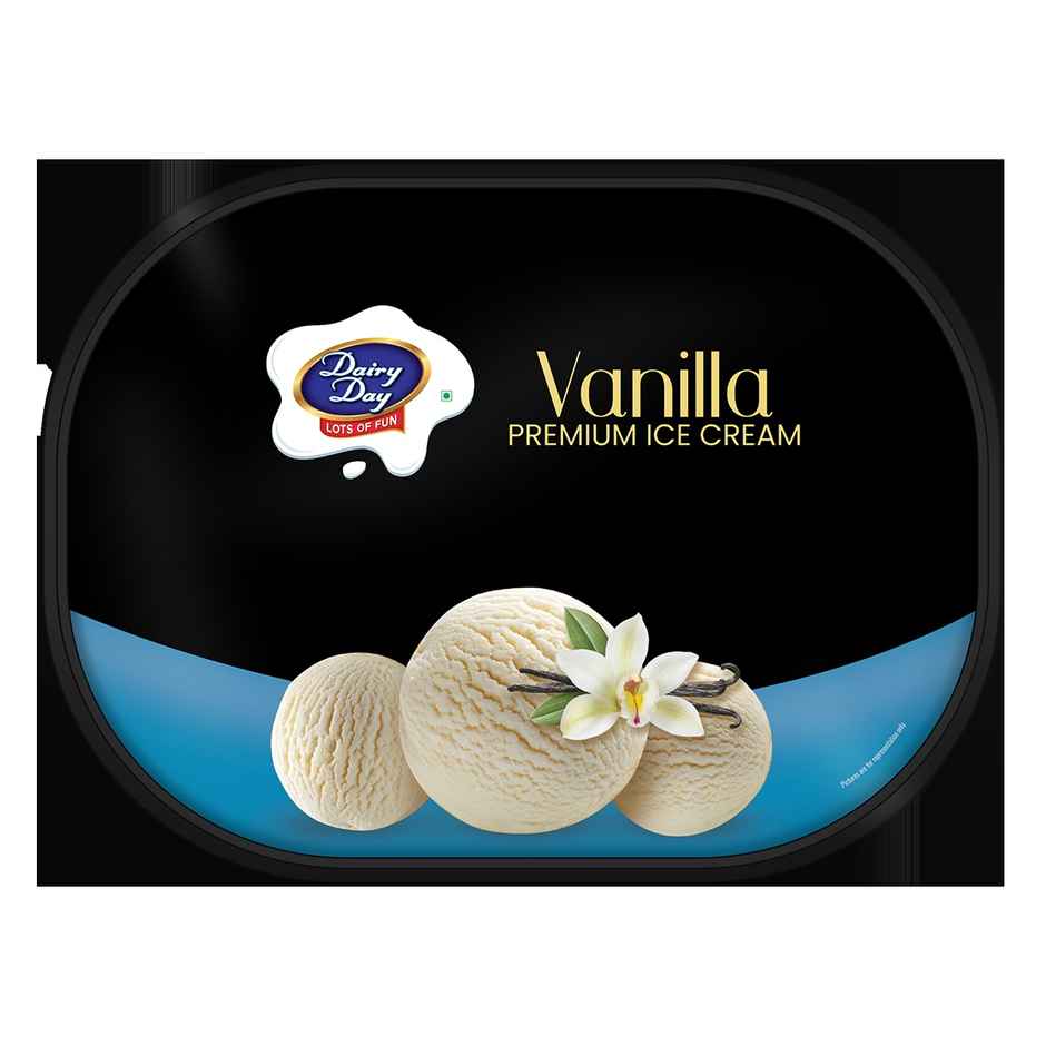 Blueberry Imported(120gms) & Dairy Day Vanilla Ice Cream Tub(500ml) Combo