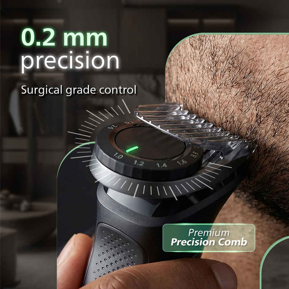 Philips AllinOne Trimmer 7000 Series 13in1 with BeardSense & Premium Precision Comb MG7922/15