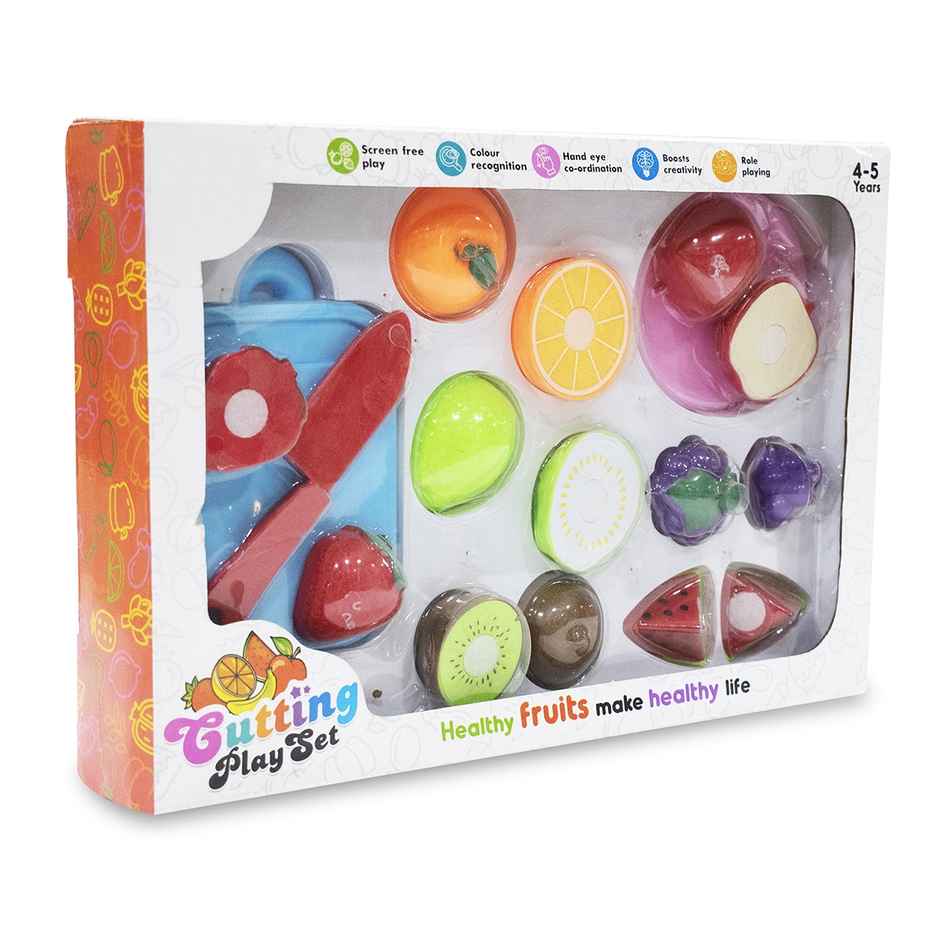 Itoys Cut Fruit Box(Colour May Vary)