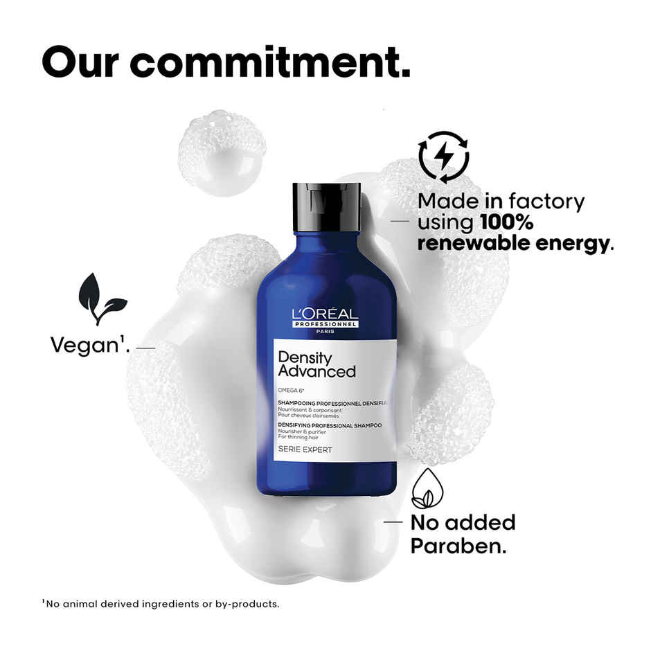 L'Oreal Professionnel Density Advanced Shampoo for Thinning Hair Visibly Increases Volume