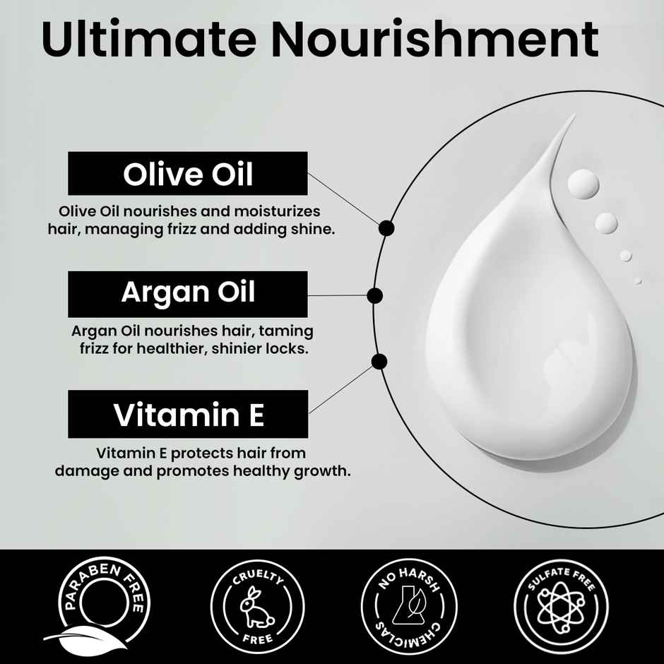 The Skin Story Keratin Hair Conditioner Anti Frizz Instant Glossy Moisturized Hair Paraben Free