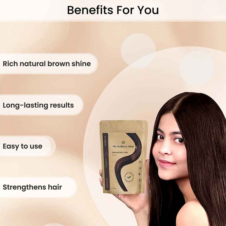  The Wellness Shop Natural Hair Colour | Brown