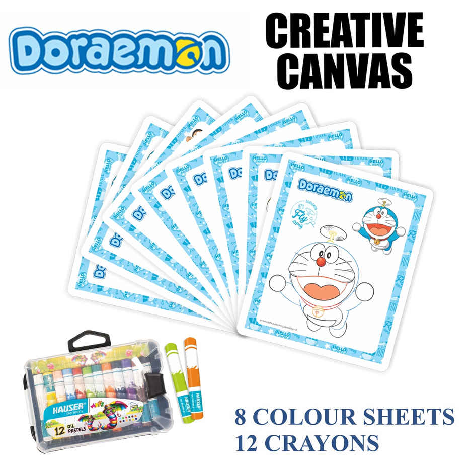 Itoys Colouring Frame-doaremon (Colour May Vary)