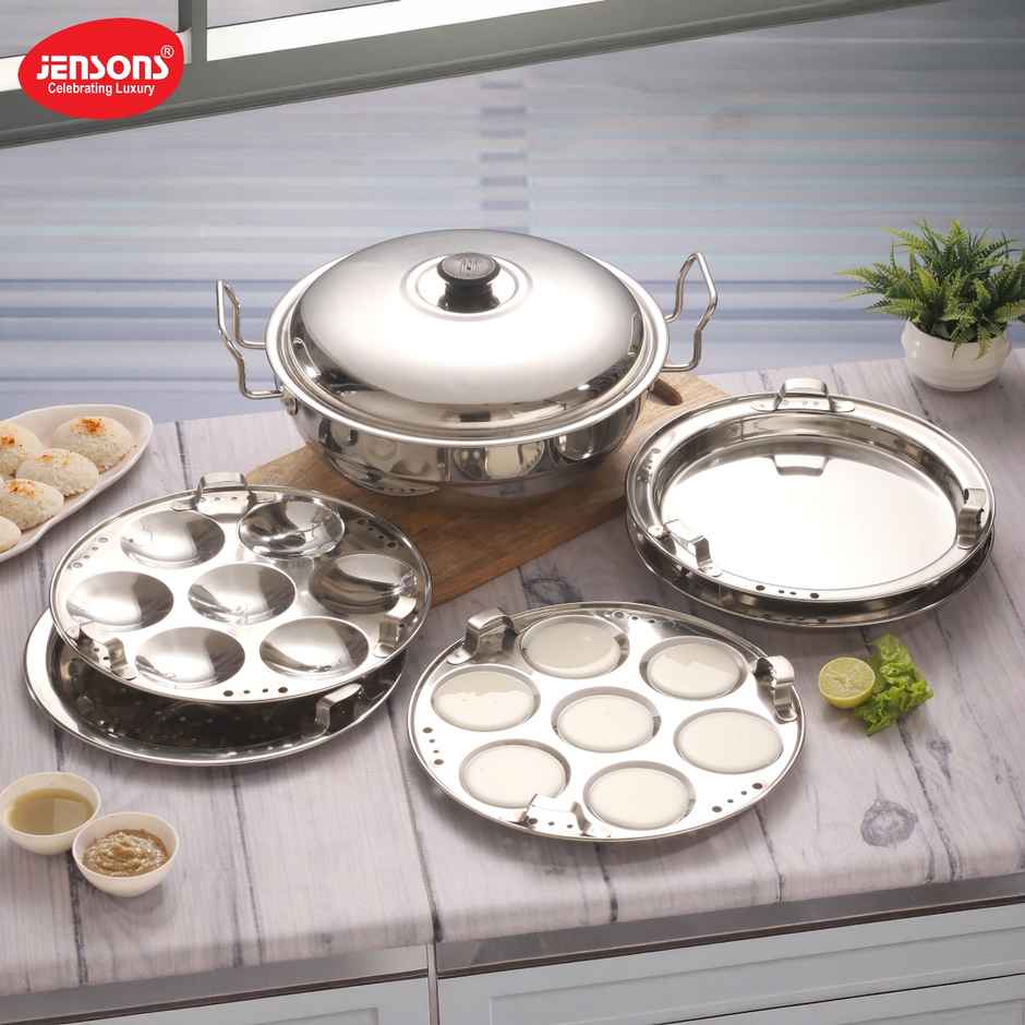 Jensons Heavy Capsul Bottom Multi Kadai Induction Compatible