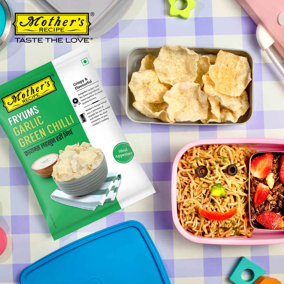 Mother's Recipe Garlic Green Chilli Frymus Combo