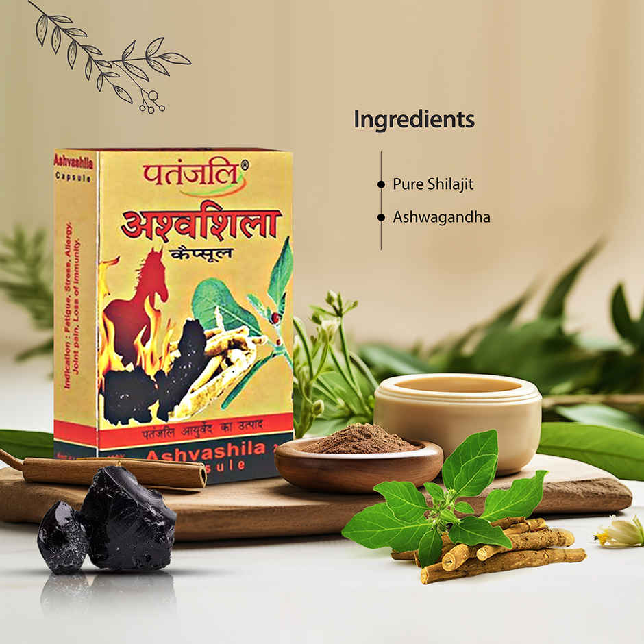 Patanjali Ayurveda Ashvashila Capsule