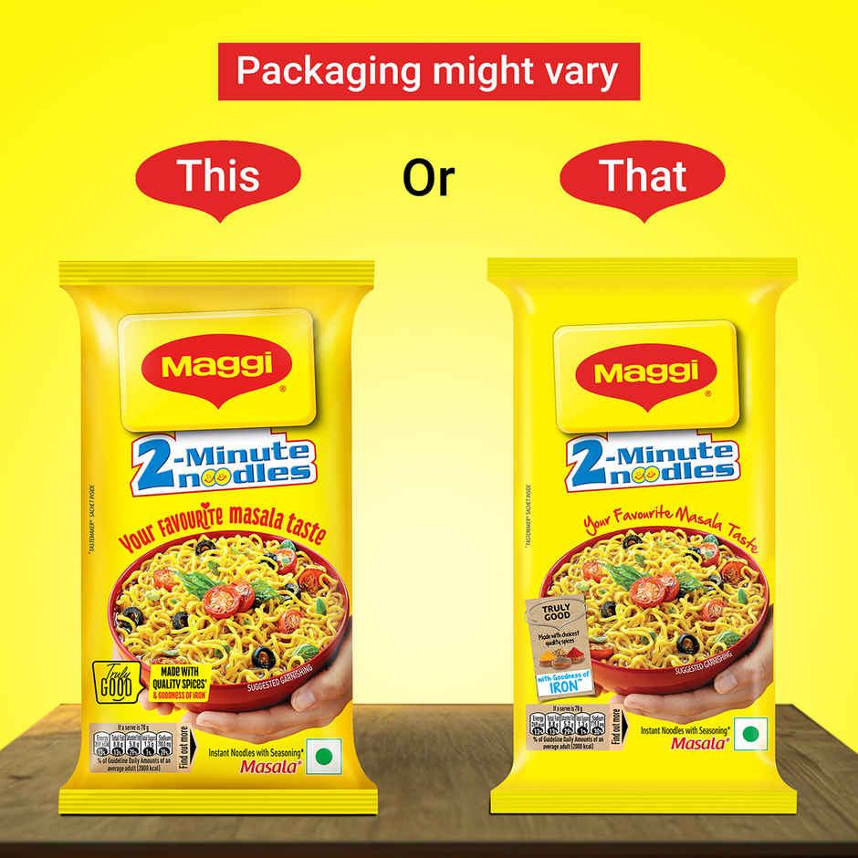 MAGGI 2-Minute Instant Noodles | Masala Noodles | Made With Quality Spices