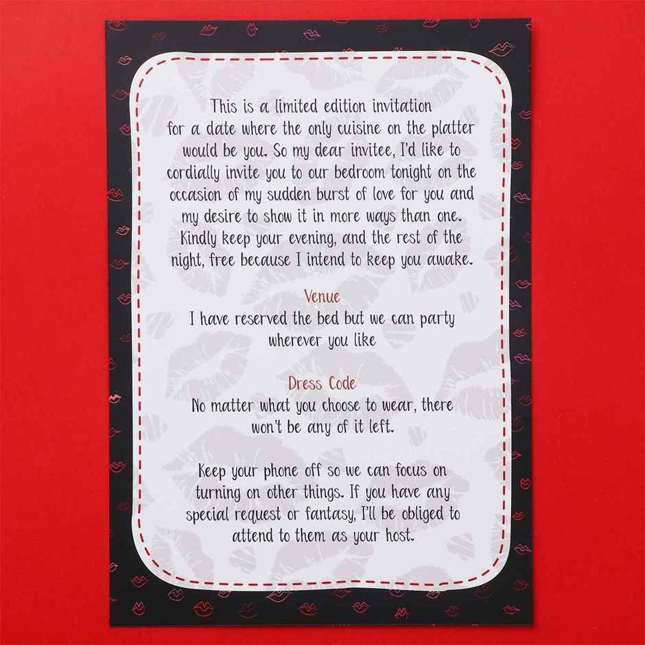 Naughty Invite | Greeting Card | Oye Happy