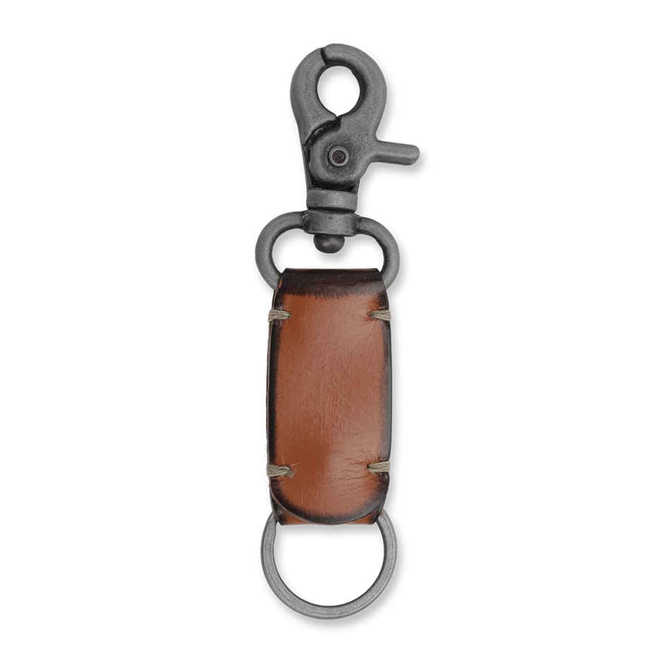 Royal Enfield Leather Key Chain | Tan