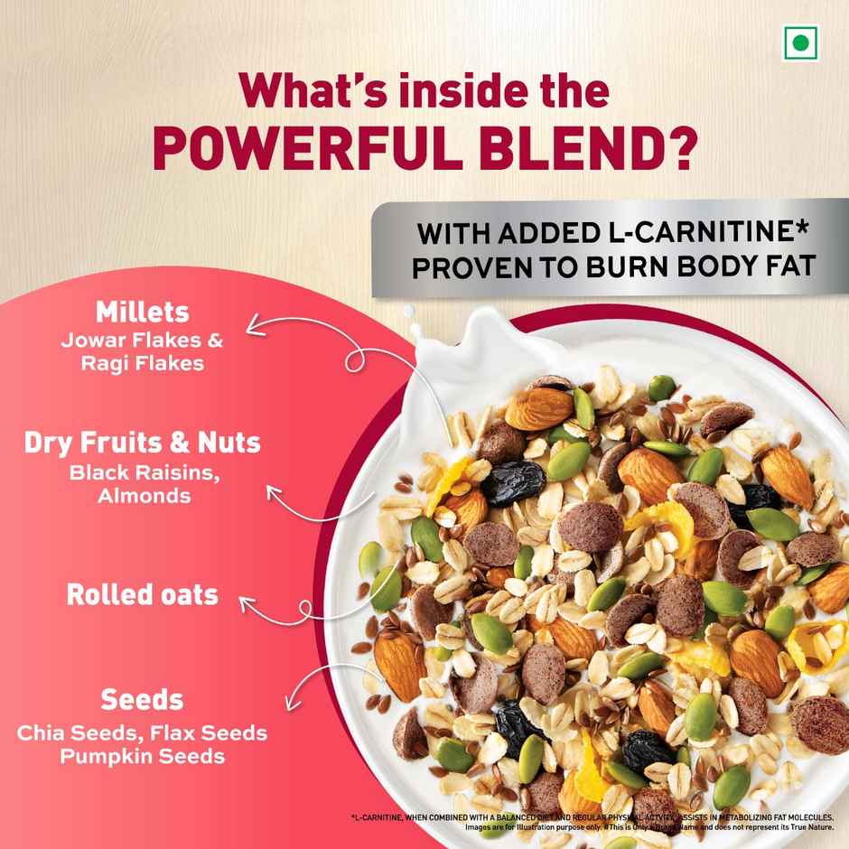 Tata Soulfull Ultimate Slim Care Millet Muesli | L-Carnitine | Burns Fat | No Added Sugar