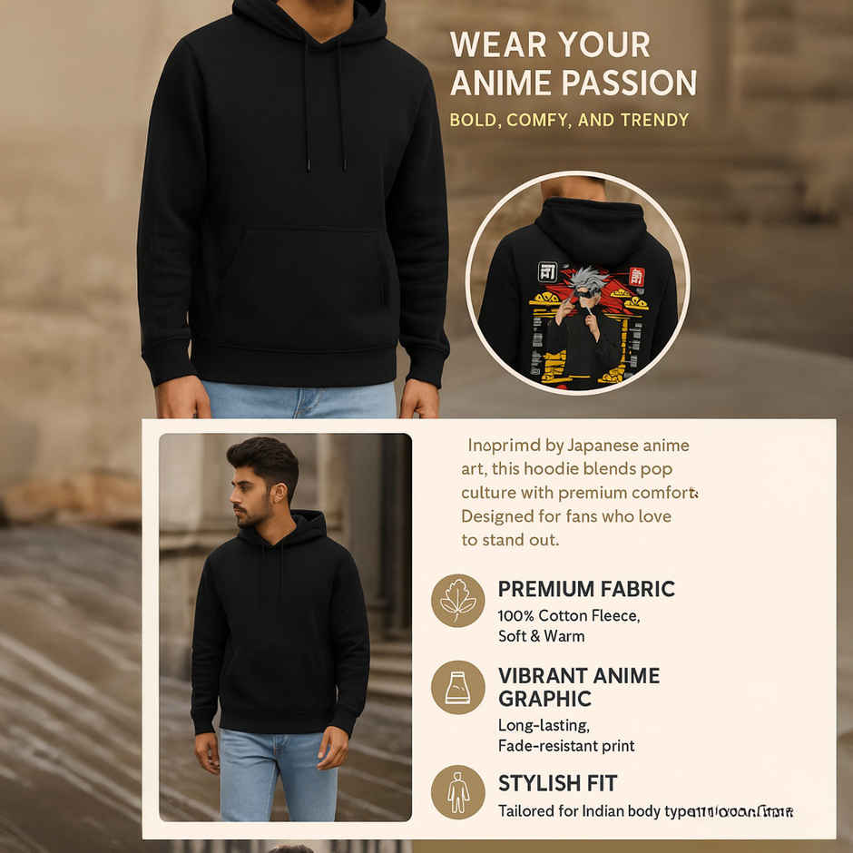 Billyball Men's Avatar Hoodie | Black - XL