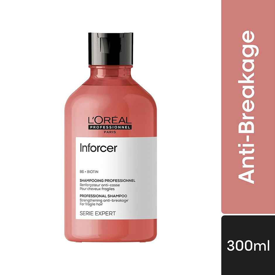 L'Oreal Professionnel Inforcer Shampoo for Reduced Hair Breakage With Biotin & Vitamin B6