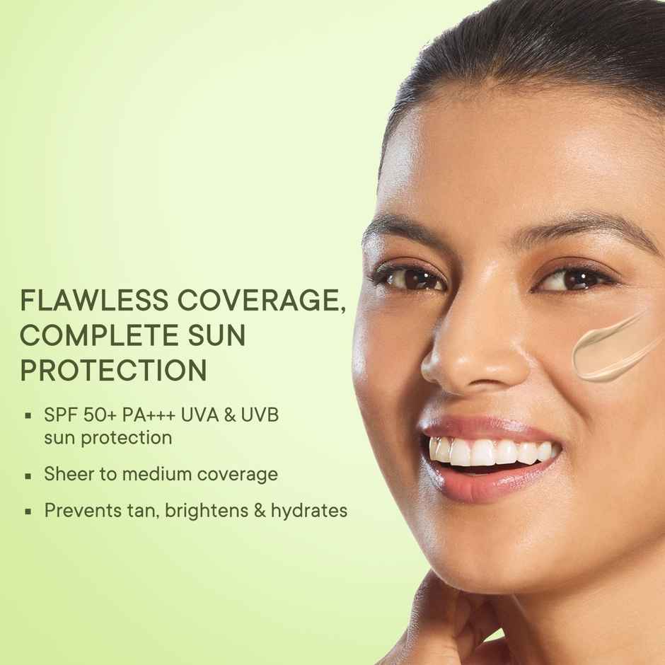 Quench Bravocado Daily Defense Tinted sunscreen SPF 50 PA+++ (Light Medium) 15ml