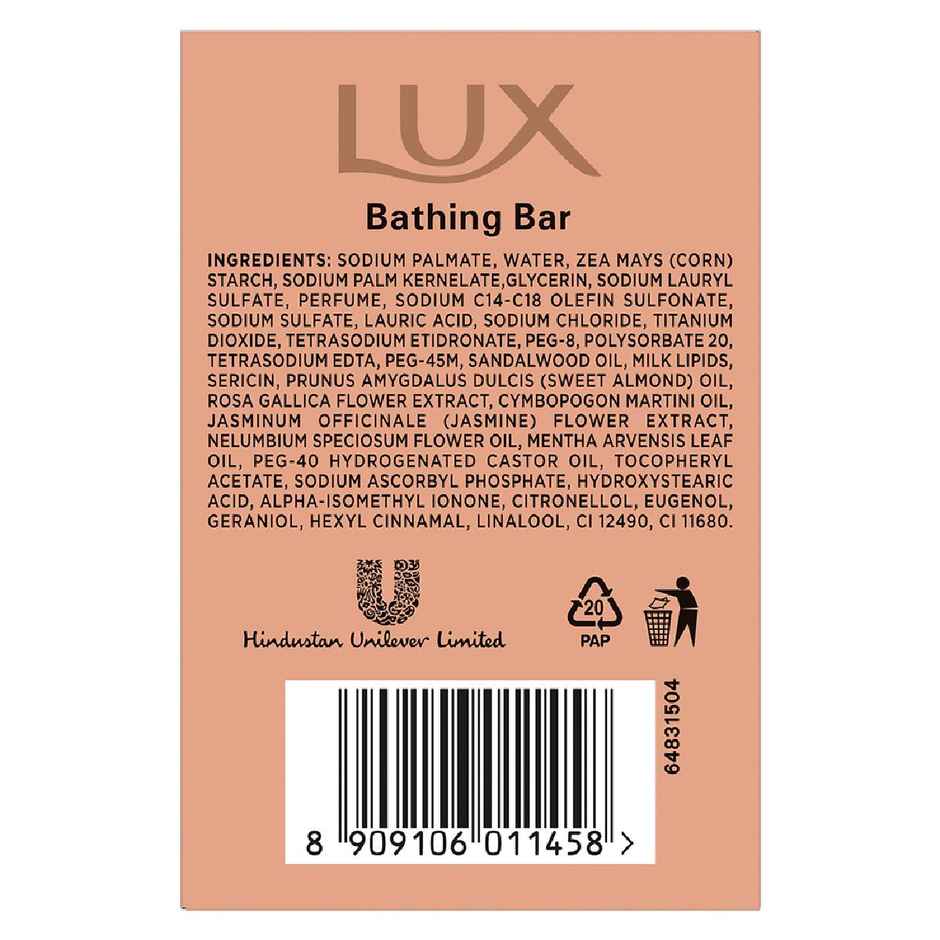 LUX Sandalwood with Vitamin C Bath Soap for Clear Skin