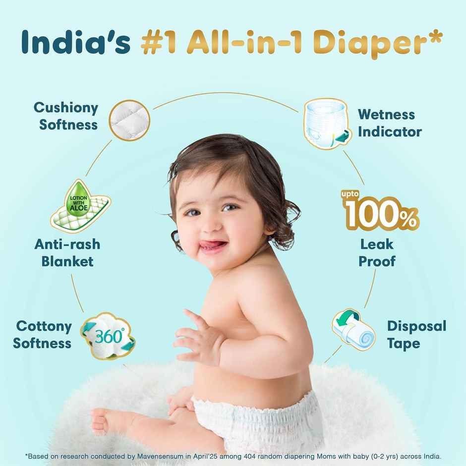 Pampers Premium Care Baby Diapers | Pant Style | L | 26 pcs
