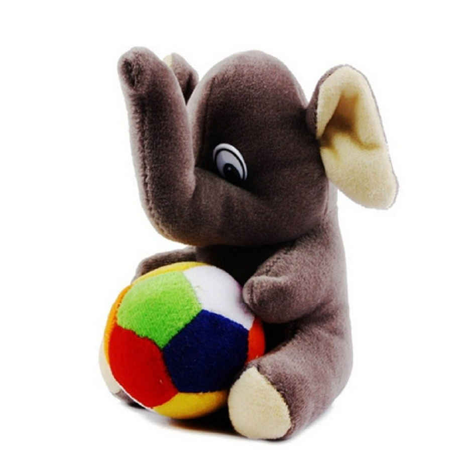 Babique Elephant Stuffed Soft Toy For Kids (19 cm) - Assorted