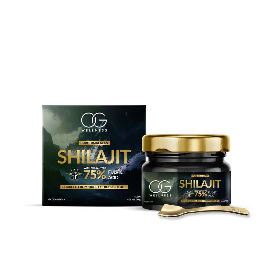 Og Wellness Pure Himalayan Shilajit Resin
