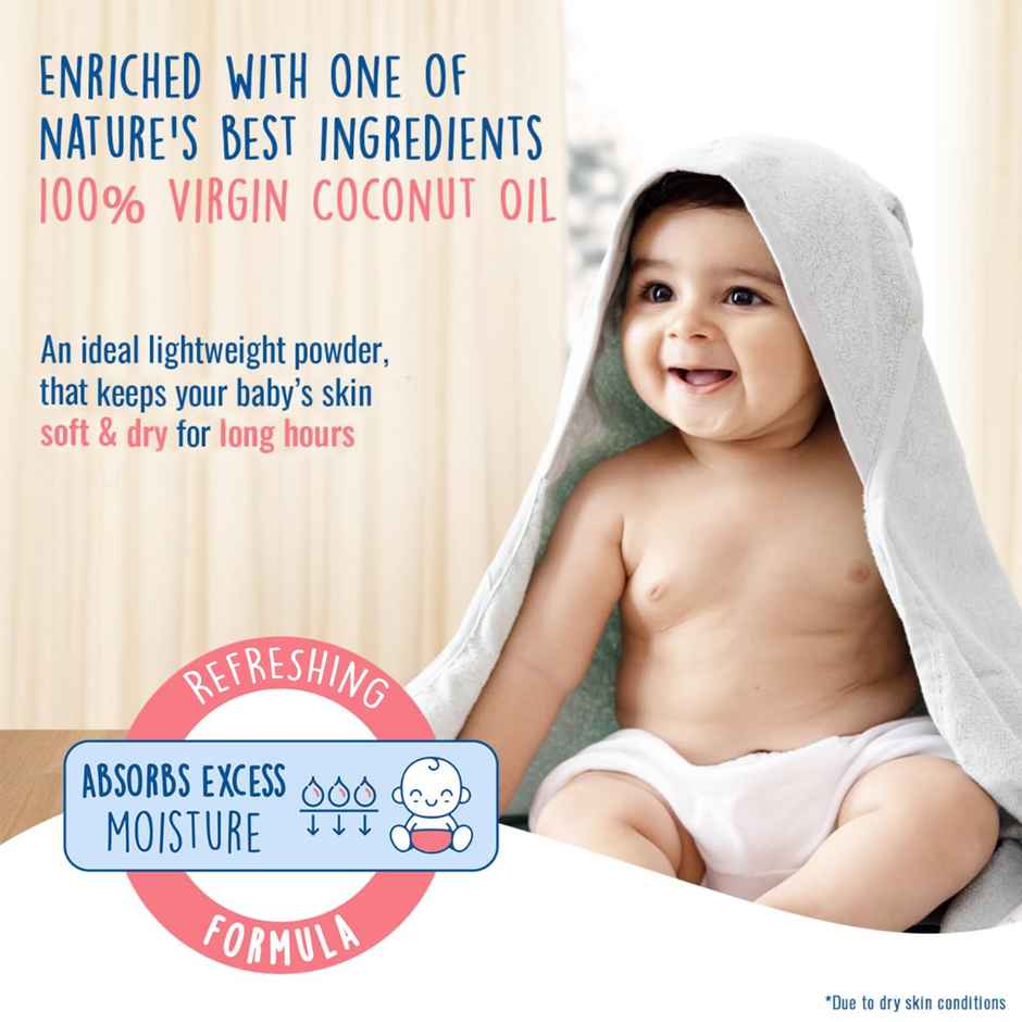Parachute Advansed Baby Refreshing Powder With Virgin Coconut Oil